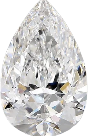 3.49 Carat D vs1 Pear Lab Diamond