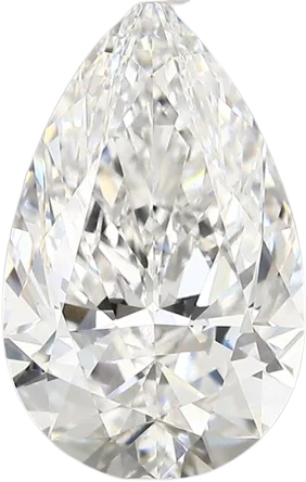 3.59 Carat E vvs2 Pear Lab Diamond