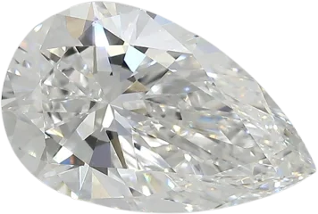 3.63 Carat D VVS2 Pear Lab Diamond