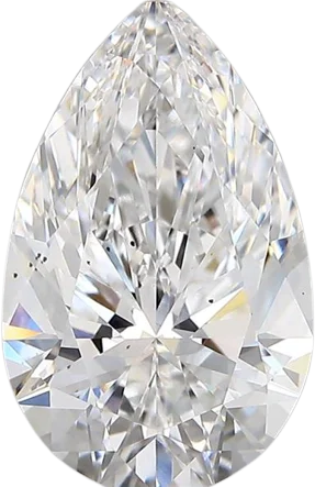 3.66 Carat D vs2 Pear Lab Diamond