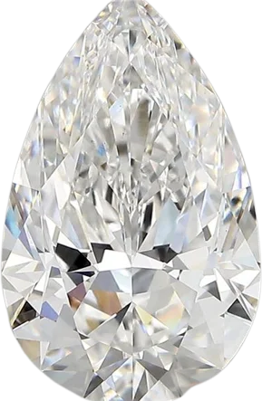 3.68 Carat D vvs2 Pear Lab Diamond