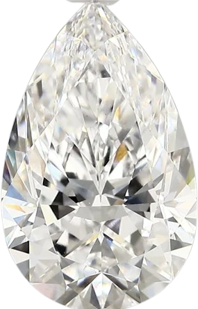 3.71 Carat D vs1 Pear Lab Diamond