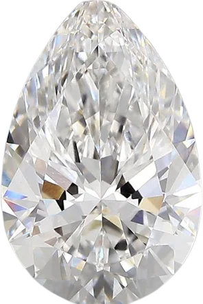 3.75 Carat E vvs2 Pear Lab Diamond