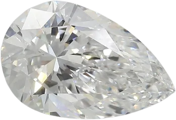 3.75 Carat E VVS2 Pear Lab Diamond