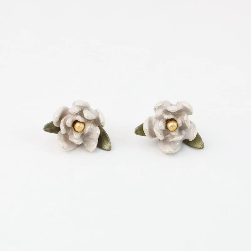 Magnolia Post Earrings