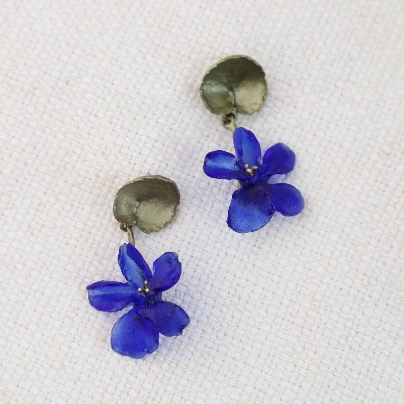 Wild Violet Post Earrings