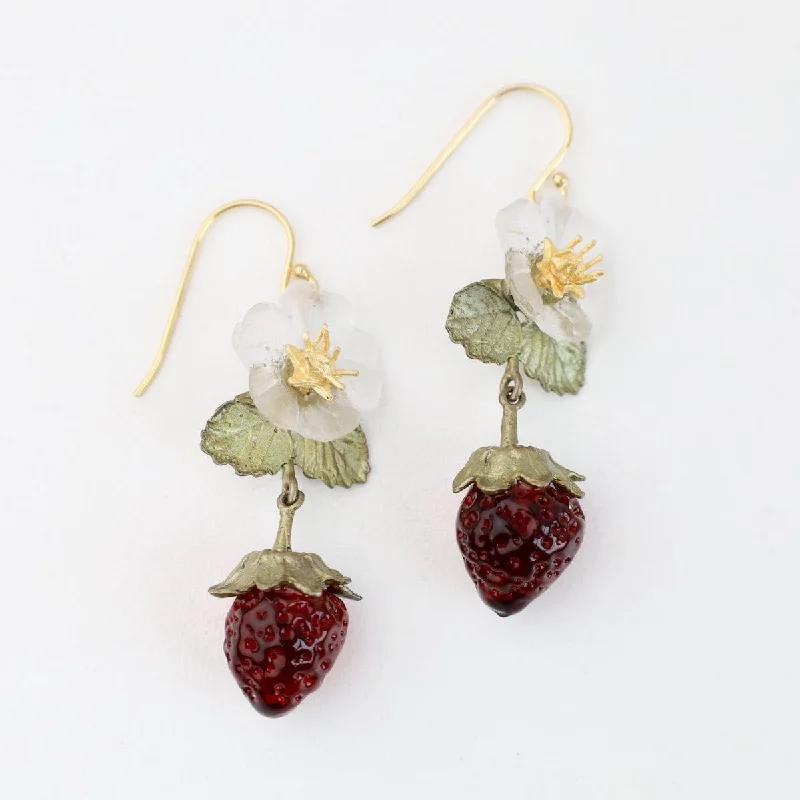 Strawberry Wire Earrings