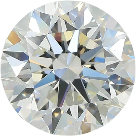 4.02 Carat H VVS2 Round Lab Diamond