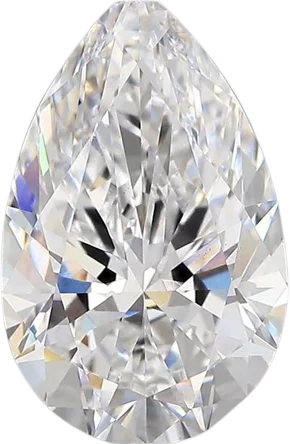 4.03 Carat D vs1 Pear Lab Diamond