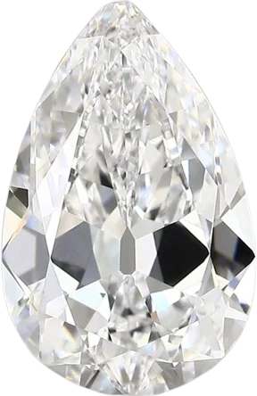 4.03 Carat D vvs2 Pear Lab Diamond