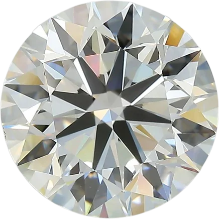 4.04 Carat H VVS2 Round Lab Diamond