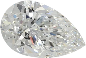 4.06 Carat E VVS2 Pear Lab Diamond