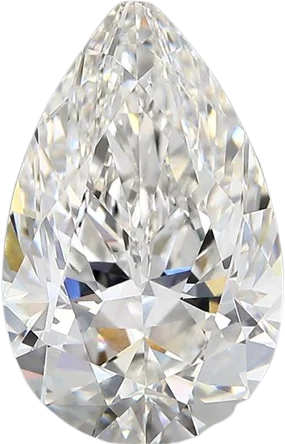 4.15 Carat E vvs2 Pear Lab Diamond