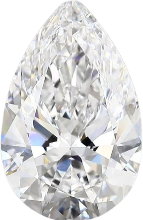 4.16 Carat D vvs2 Pear Lab Diamond