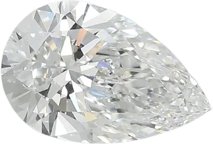 4.16 Carat E VVS2 Pear Lab Diamond