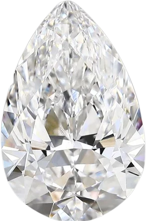 4.18 Carat D vvs2 Pear Lab Diamond