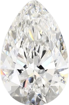 4.2 Carat E vs1 Pear Lab Diamond