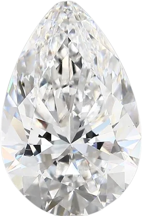 4.21 Carat E vs2 Pear Lab Diamond