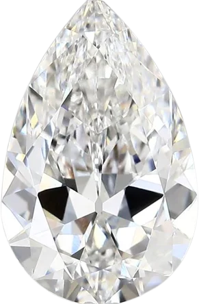 4.36 Carat E vvs2 PEAR OLD MINER Lab Diamond