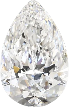 4.52 Carat E vvs2 Pear Lab Diamond