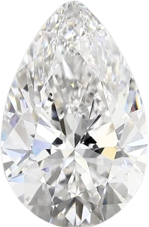 4.74 Carat E vs1 Pear Lab Diamond