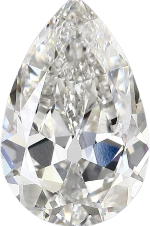 5.01 Carat F vs2 PEAR OLD MINER Lab Diamond