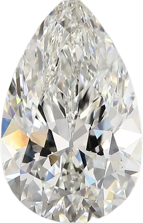 5.09 Carat G vvs2 PEAR OLD MINER Lab Diamond