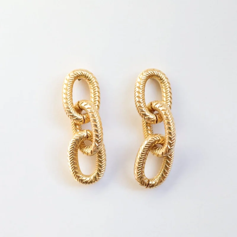 Chain Link Earrings