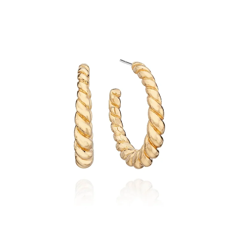 Medium Twisted Earrings