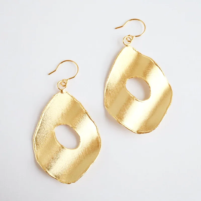 Toshani Organic Shape Earrings